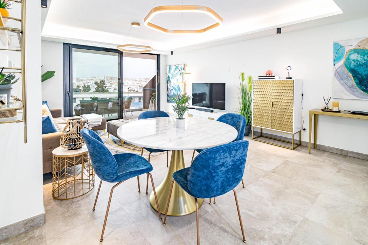 Inf25E- Tastefully Furnished Flat, Estepona Center Exteriör bild